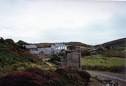 The farm in the center of the island where the singles club had there weekend